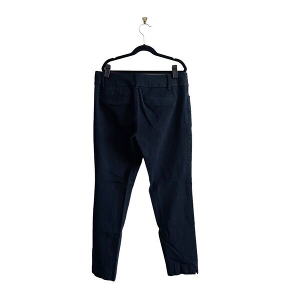 Banana Republic Pants Jackson Fit Slim Ankle Trousers True Navy Women's 6 - Picture 4 of 10